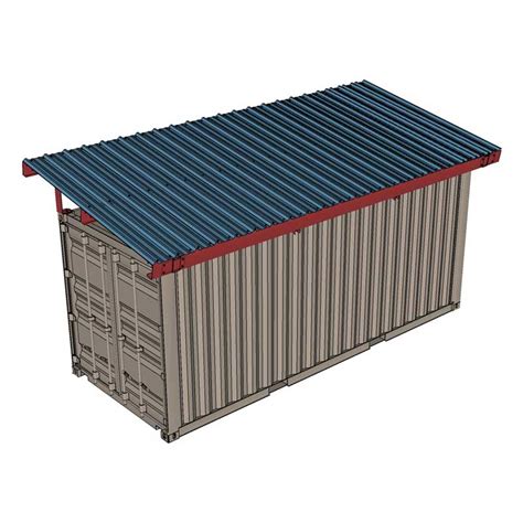 container metal sheet|shipping container roof covers.